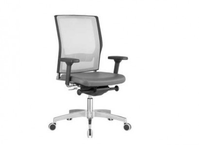 Luxury Armchair Gray Upholstered Armchair Computer Swivel Chairs Office Furniture Executive Chairs